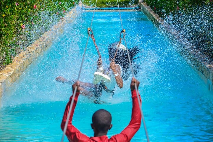 Punta Cana Zipline & Cenote Blue Lagoon Combo — Zipline, Jungle River & Waterfall Pool photo 2