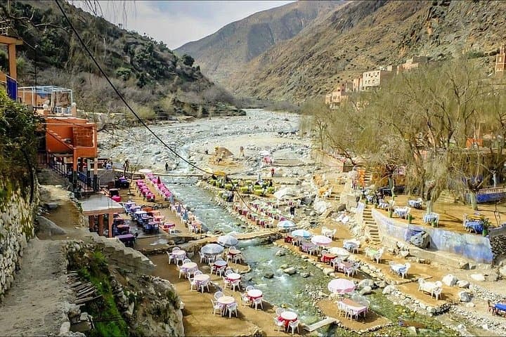 Private Day Trip from Marrakech to Ourika Valley and Setti Fatma Waterfalls