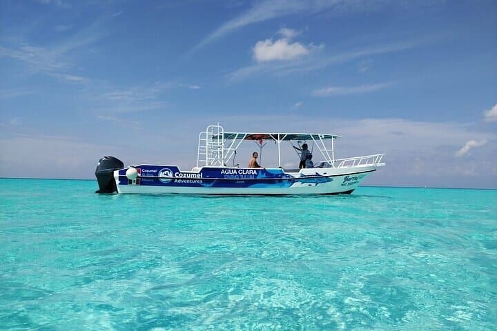Cozumel El Cielo Sandbar & Palancar-Colombia Reef Private Snorkel Tour photo 2