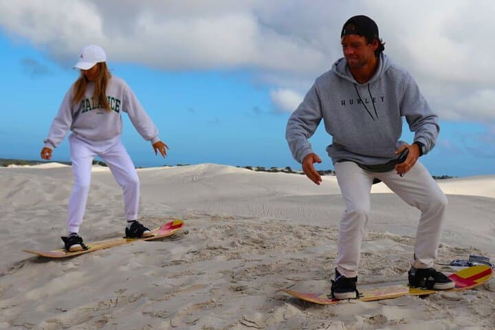 Sandboarding the Atlantis White Dunes: 4x4 Jeep Ride & Boards near Cape Town photo 2