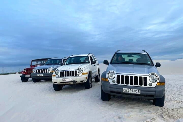 Sandboarding the Atlantis White Dunes: 4x4 Jeep Ride & Boards near Cape Town photo 3