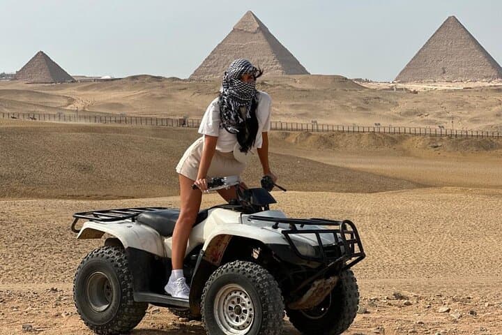 Camel Ride and ATV Adventure Around the Giza Pyramids photo 3