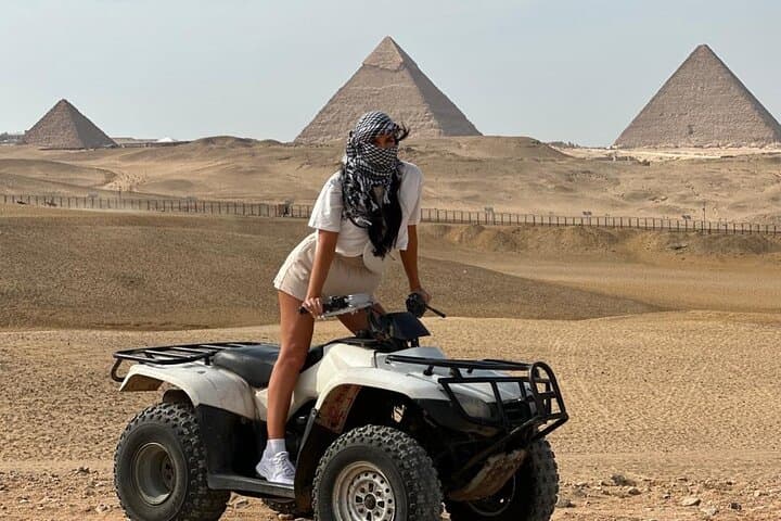 Giza Quad Bike Adventure: Half-Day Private ATV Tour of the Pyramids & Sphinx photo 4