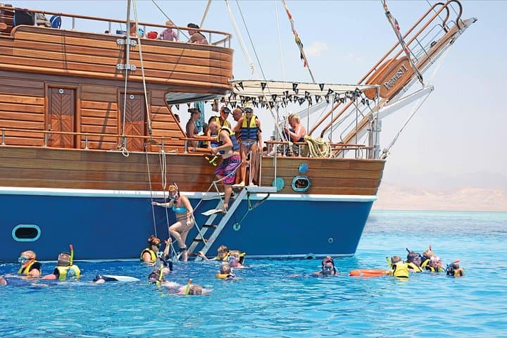 Hurghada Pirates Sailing to Orange Bay: Snorkel, Buffet Lunch & Red Sea Views photo 2