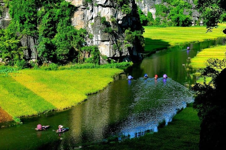 Pedal and Paddle: Hoa Lu — Tam Coc Ninh Binh Day Tour