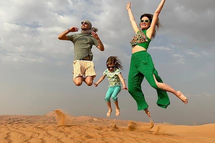 Sunrise Lahbab Desert Safari: Dune Bashing, Camel Trek & Sandboarding from Dubai photo 2