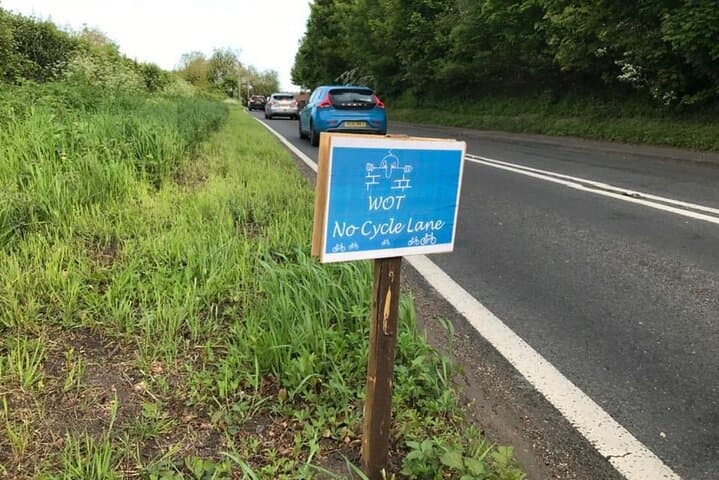 Adrenaline Comedy Bike Tour on the B3335 — Colden Common to Hockley
