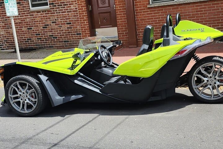 Drive a Polaris Slingshot in Philadelphia: Center City 3‑Wheel Rental photo 2