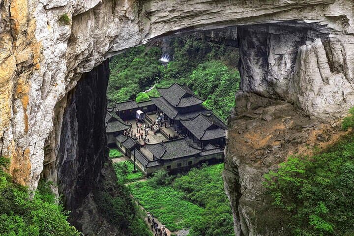 Wulong Karst Day Tour: Three Natural Bridges & Furong Cave from Chongqing