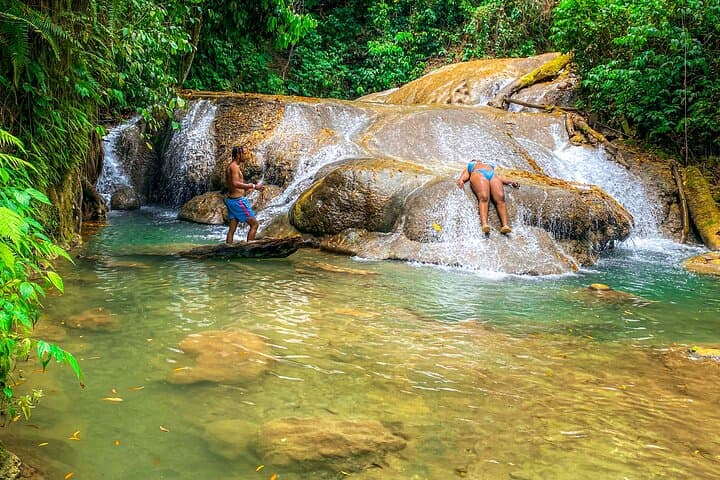 Hidden Waterfalls & Limestone Massage: Mayfield and Benta Falls Day Tour from Montego Bay