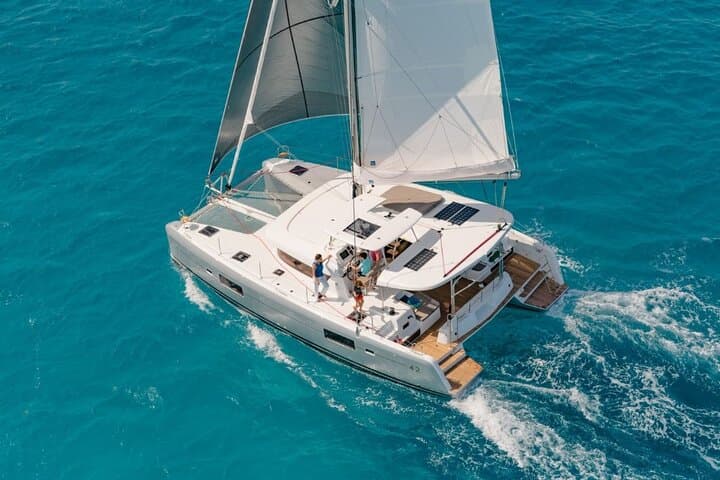 Lisbon 4-Hour Private VIP Catamaran Tour with Swim — Up to 18 Guests photo 2