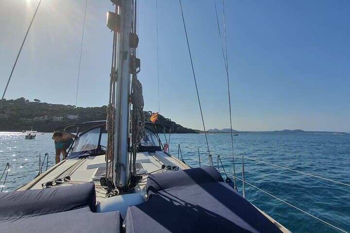 Sail Barcelona's Coast: 1-Hour Private Boat Trip with Cava photo 2