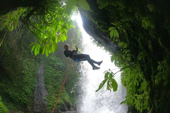 Alam Canyon Canyoning: Ubud's Natural Rappels, Jumps & River Descent