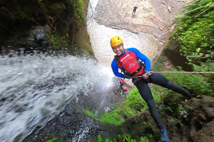 Gitgit Canyon Canyoning: Family-Friendly Jumps, Slides & Rappels in Bali