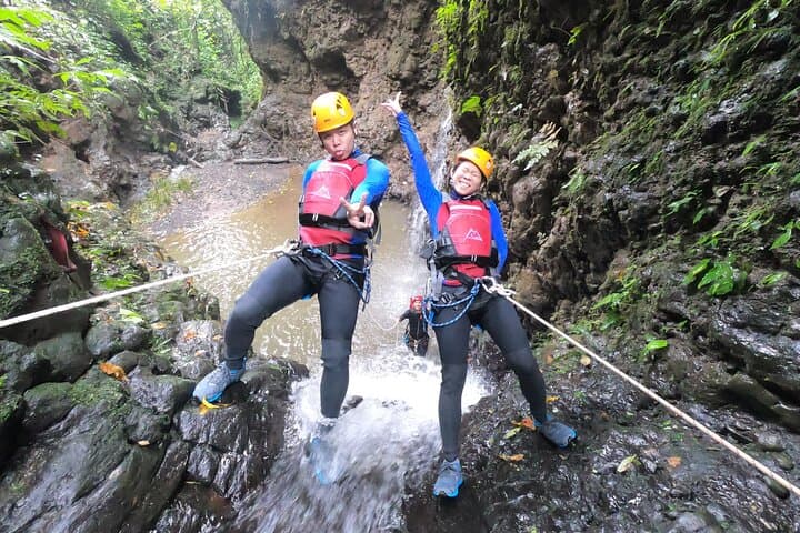 Gitgit Canyon Canyoning: Family-Friendly Jumps, Slides & Rappels in Bali photo 3