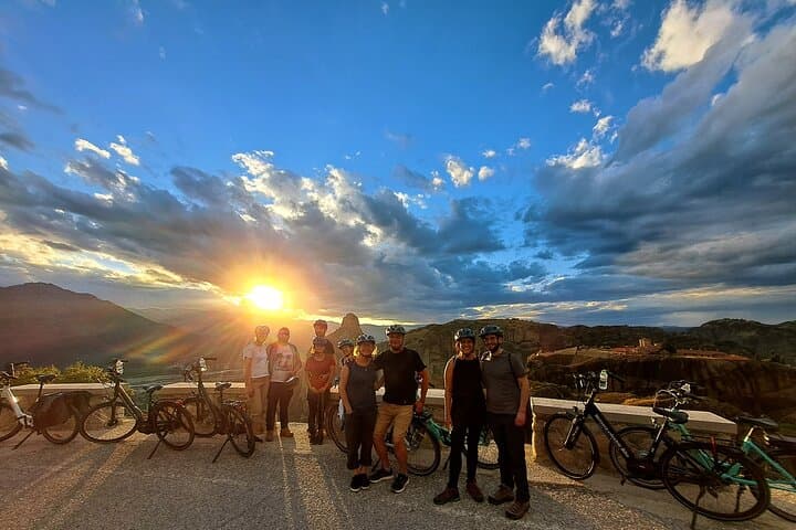 Meteora Sunset E-Bike Tour: Evening Ride Among Cliffside Monasteries photo 2