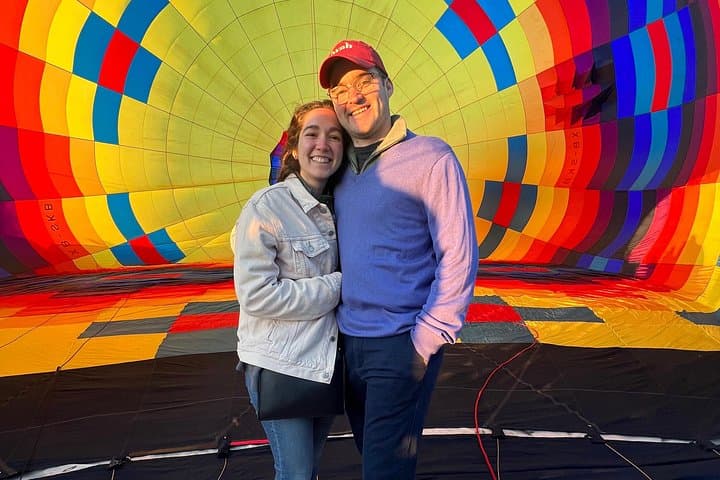 Dawn Balloon Flight Over Teotihuacan: Sunrise Hot Air Balloon Experience with Breakfast & Pyramids Entry photo 1