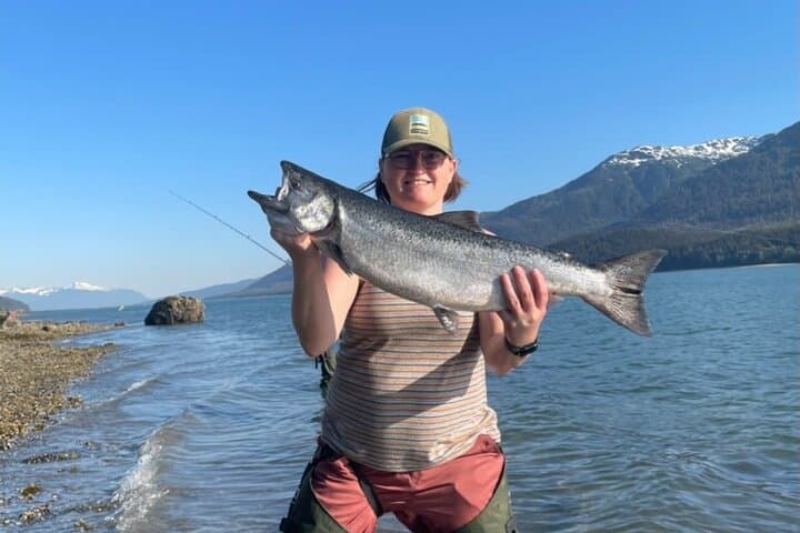 Shore Fishing in Juneau: 3-Hour Fly & Spin Fishing Experience photo 3
