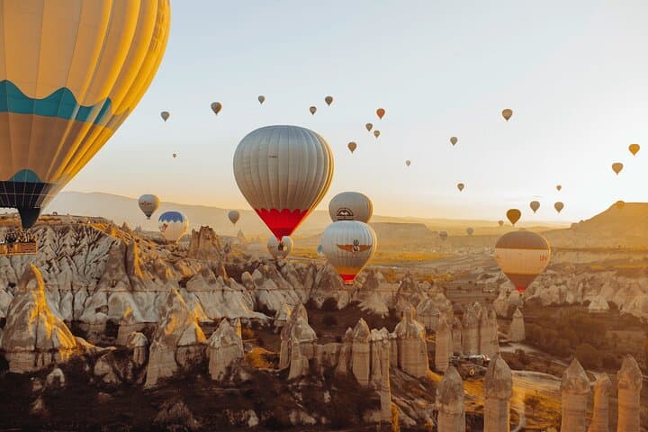 Sunrise Hot Air Balloon Over Göreme Valley — Cappadocia Flight Experience