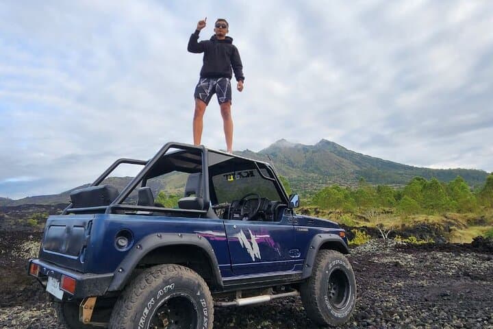 Sunrise Jeep Adventure to Mount Batur: Black Lava & Caldera Views photo 5