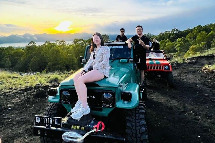 Sunrise Jeep Adventure to Mount Batur: Black Lava & Caldera Views photo 2