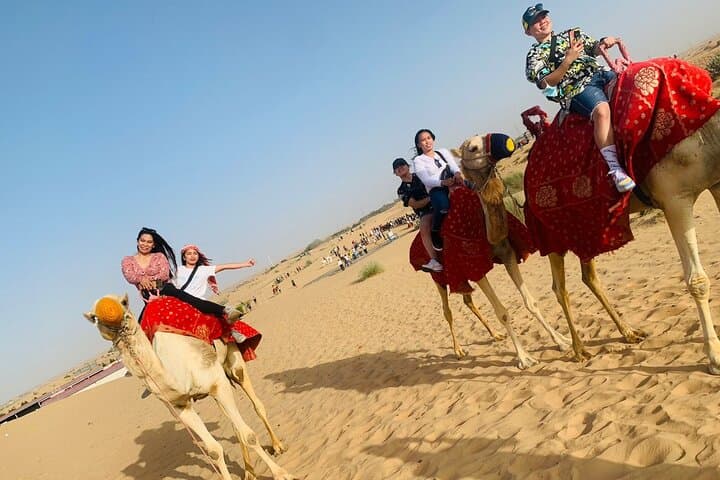 Sunset Desert Safari & Quad Bike Adventure with VIP Dinner in Dubai photo 4