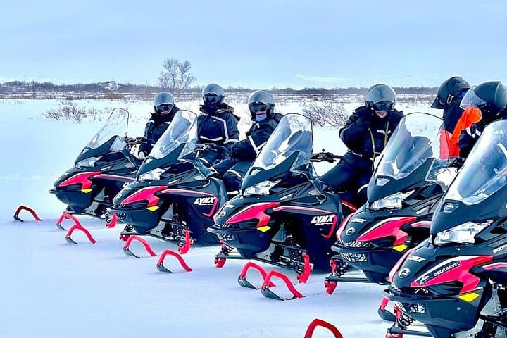 Lake Mývatn Snowmobile Tour: Frozen-Lake Rides & Volcanic Scenery photo 2