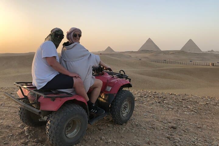 ATV Adventure at the Giza Pyramids: Quad Biking on the Sahara Edge photo 2