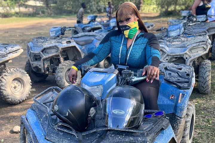 Montego Bay ATV and Bamboo Rafting Combo with Limestone Foot Massage photo 6