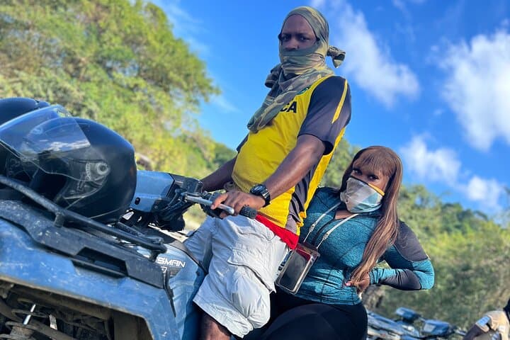 Montego Bay ATV and Bamboo Rafting Combo with Limestone Foot Massage