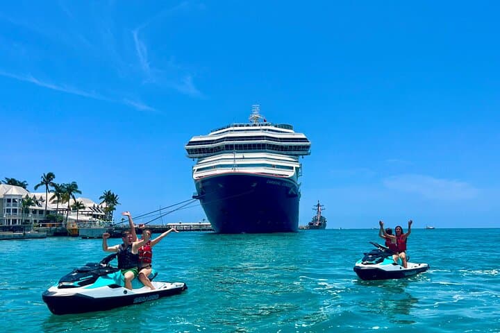 Explore Key West by Jet Ski: A Thrilling 27-Mile Guided Tour with Small Groups photo 3