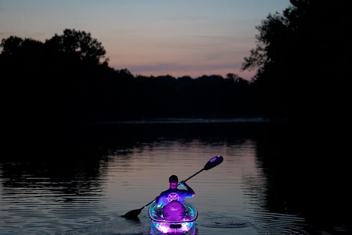 Clear Kayak Tour at Old Hickory Lake: Wildlife & Sunset Paddle from Bledsoe Creek