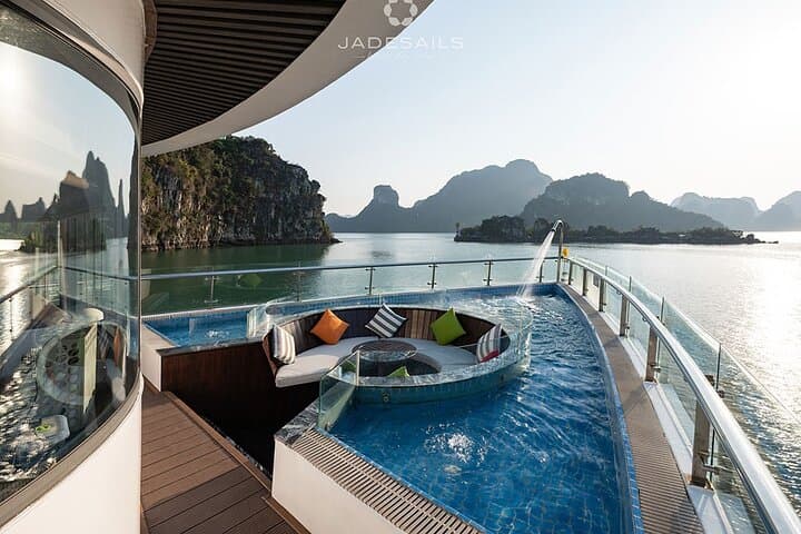 JadeSails Luxury Day Cruise in Ha Long & Lan Ha Bay — Kayak, Swim & Sunset Party photo 3