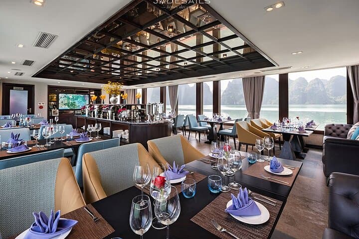 Luxury Day Cruise from Hanoi to Halong & Lan Ha Bay — VIP Full-Day Experience photo 4
