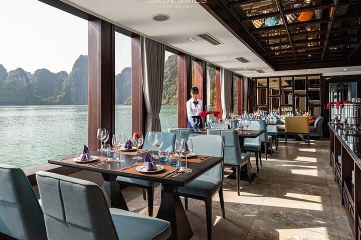 Halong Bay and Lan Ha Bay: 7-Hour Luxury Cruise with Private Expressway Transfer photo 2