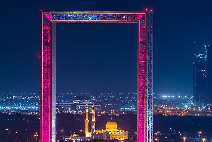 Dubai Frame Admission: 360° Views, Glass Bridge & Future Gallery