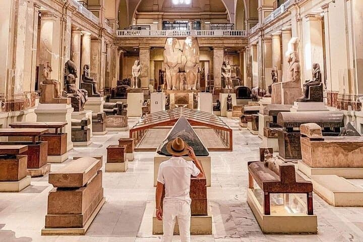 Private Giza Pyramids Tour with Egyptologist, Camel Ride & Egyptian Museum photo 2