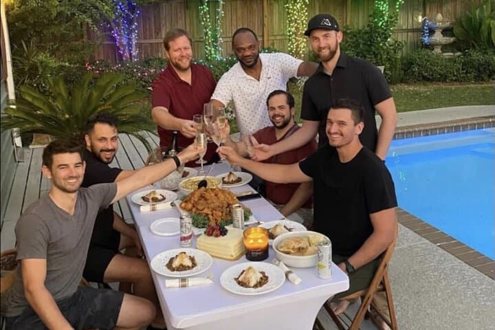Bom Creole Backyard Dining & Pool Experience with Louisiana Chef