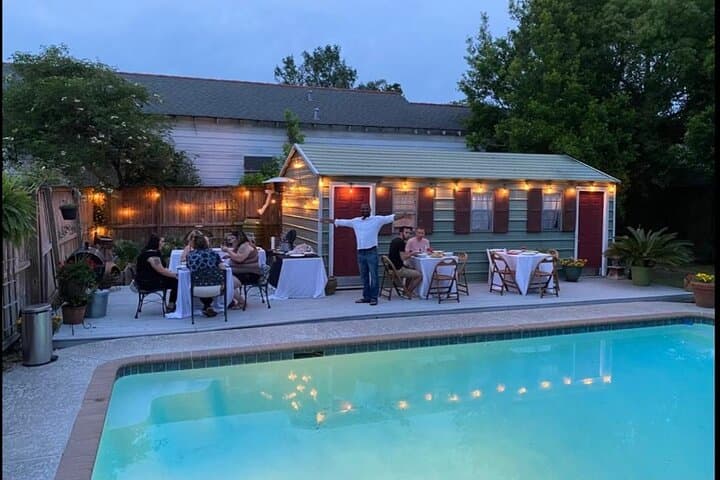 Bom Creole Backyard Dining & Pool Experience with Louisiana Chef photo 3