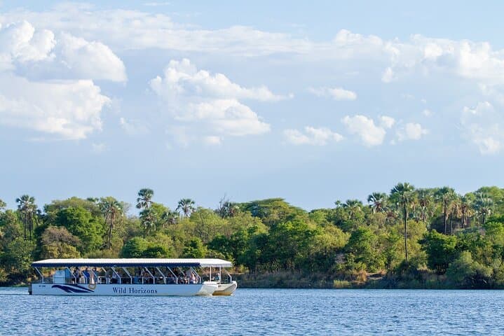 Zambezi Sunset Cruise at Victoria Falls: Evening Wildlife & Sundowner Boat Tour photo 3