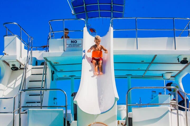 Punta Cana Private Party Boat with Slide — Open Bar, Snorkel & Natural Pool photo 3