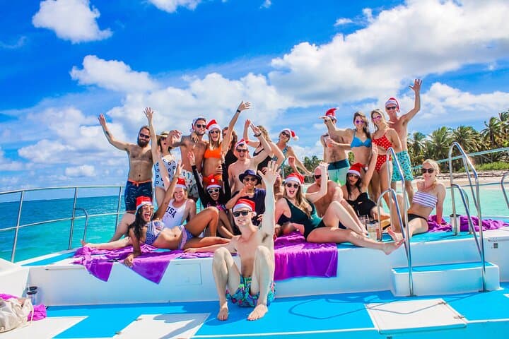 Punta Cana Private Party Boat with Slide — Open Bar, Snorkel & Natural Pool photo 6