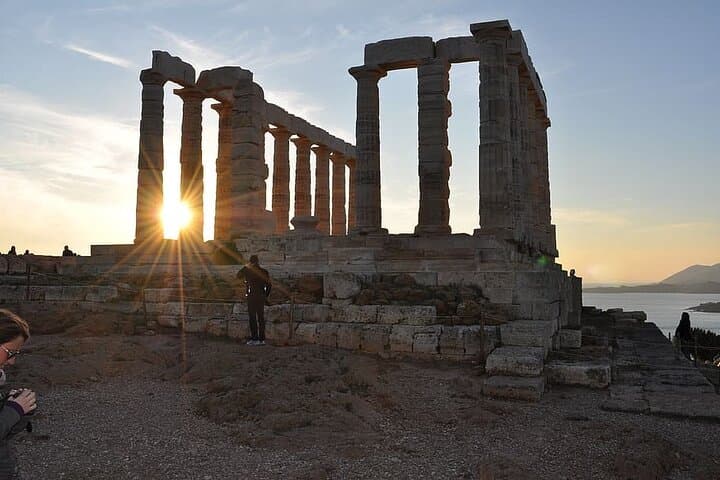 Sounio Sunset: Private Athens Riviera Tour to the Temple of Poseidon