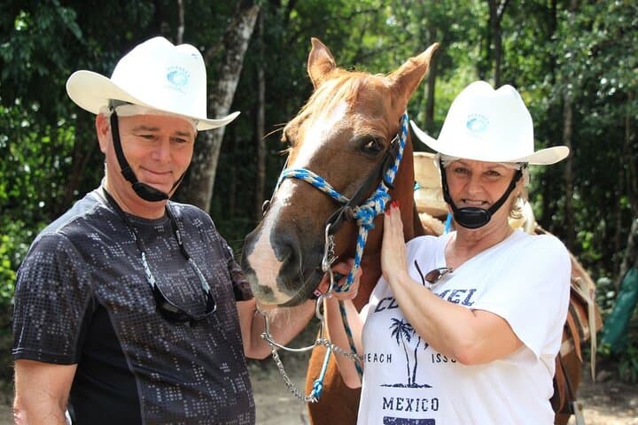 Rancho Bonanza Horseback Riding and Cenote Swim in the Riviera Maya photo 2