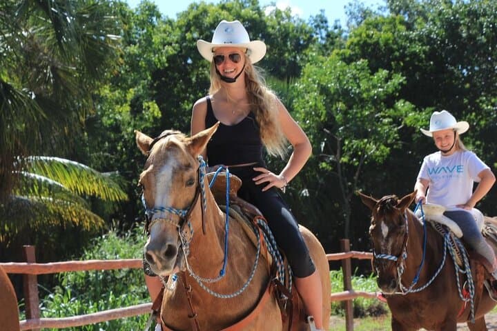 Rancho Bonanza Horseback Riding and Cenote Swim in the Riviera Maya photo 3