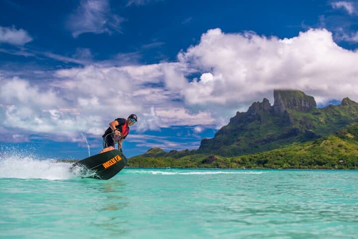 Jetboard Lessons in Bora Bora: Private Motorized Surfing on the Lagoon
