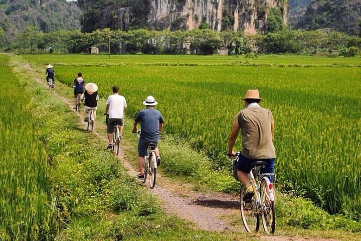 Ninh Binh Day Trip from Hanoi: Tam Coc Bamboo Boat, Hoa Lu & Cycling photo 2