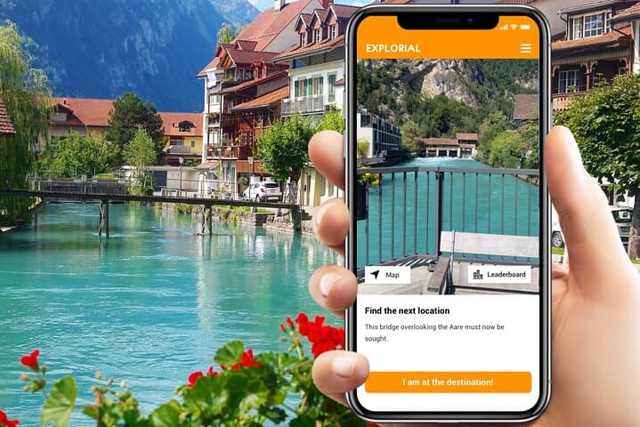 Interlaken Self-Guided Scavenger Hunt: Interactive Walking Tour of City Sights
