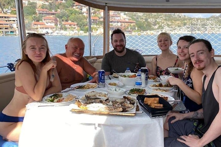 Kaş Full-Day Catamaran Cruise — Bays, Snorkeling and Fresh Turkish Lunch photo 3