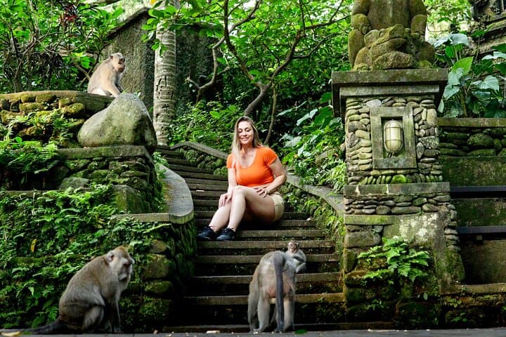 Private Ubud Day Tour: Waterfall, Rice Terrace & Monkey Forest